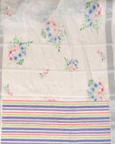 SC3971 - Linen Digital Print With Full Embroidery